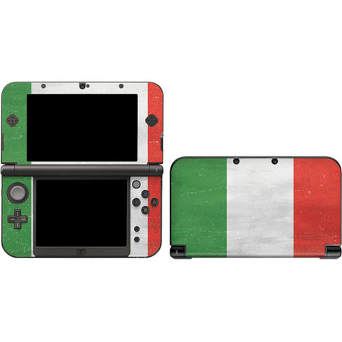 Italy Flag Distressed 3DS XL 2015 Skin